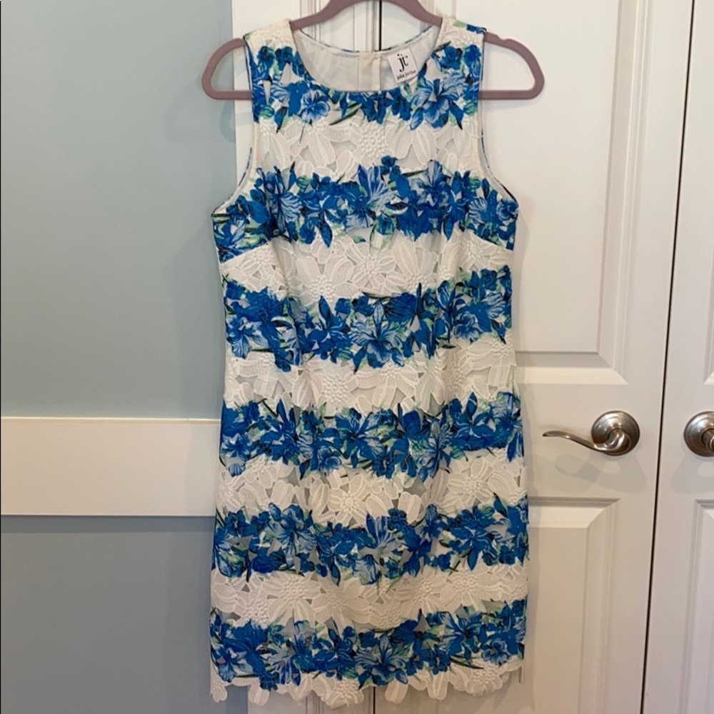 Julia Jordan sleeveless flower print dress size 12